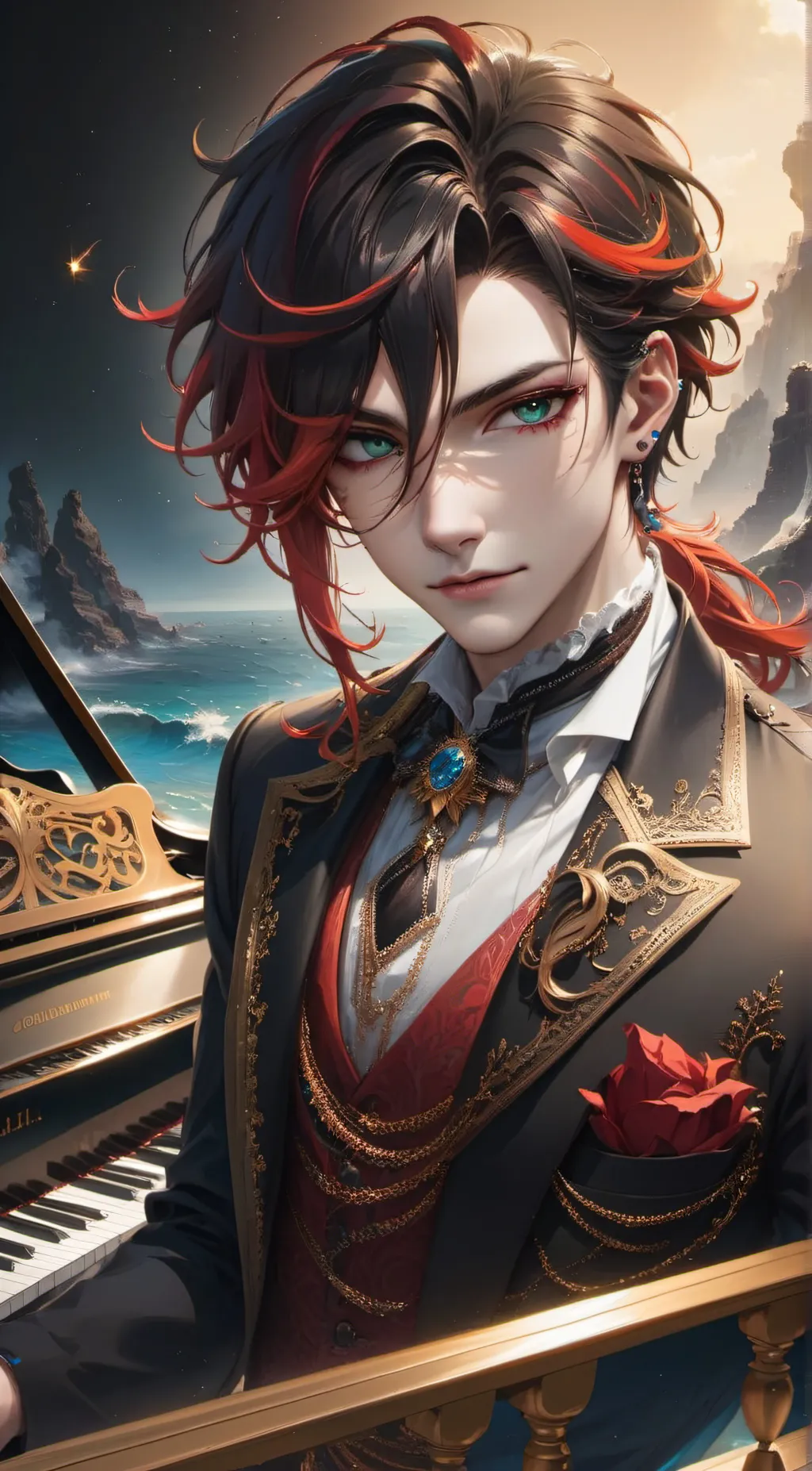 ai character: Axel background