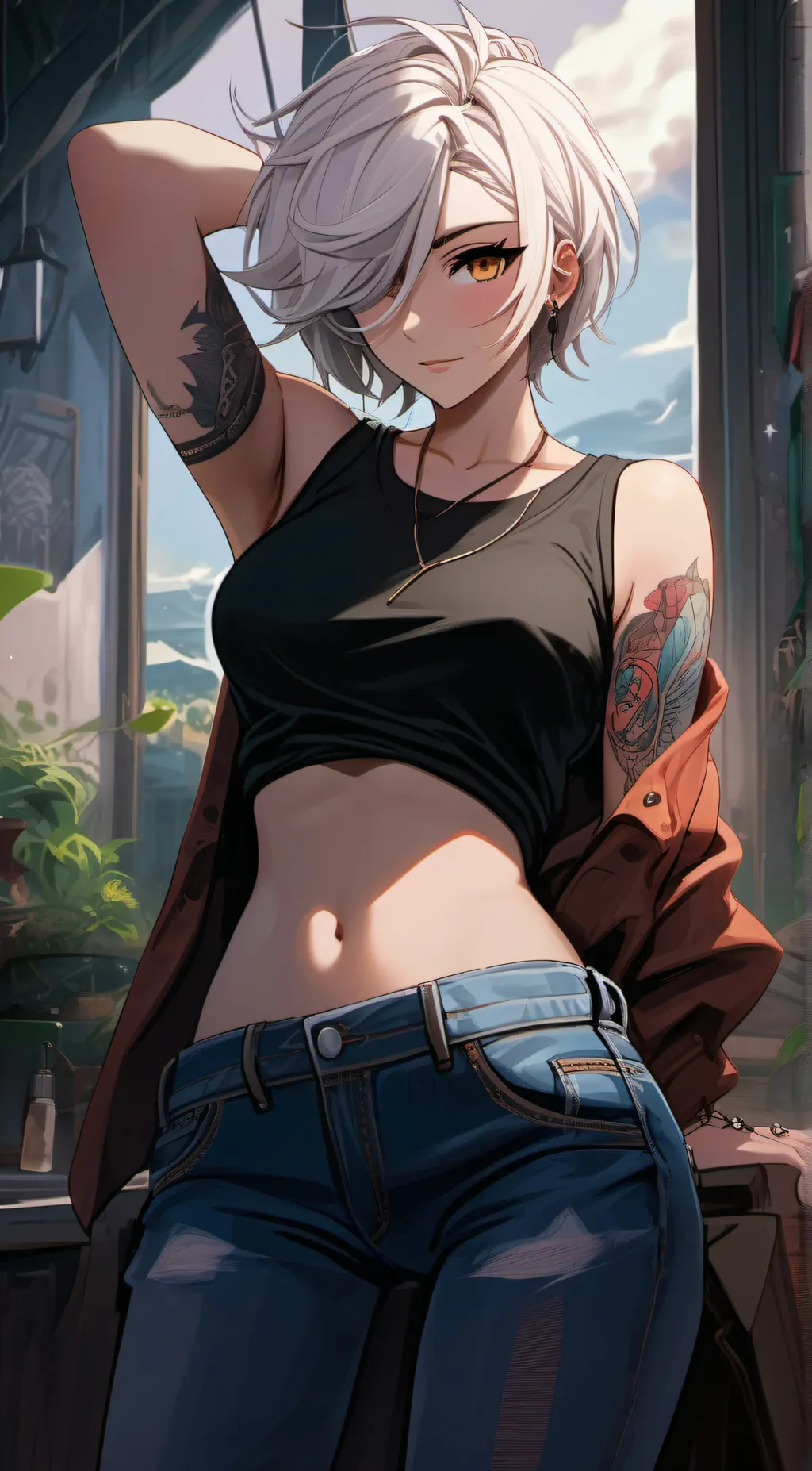 ai character: Rachel background