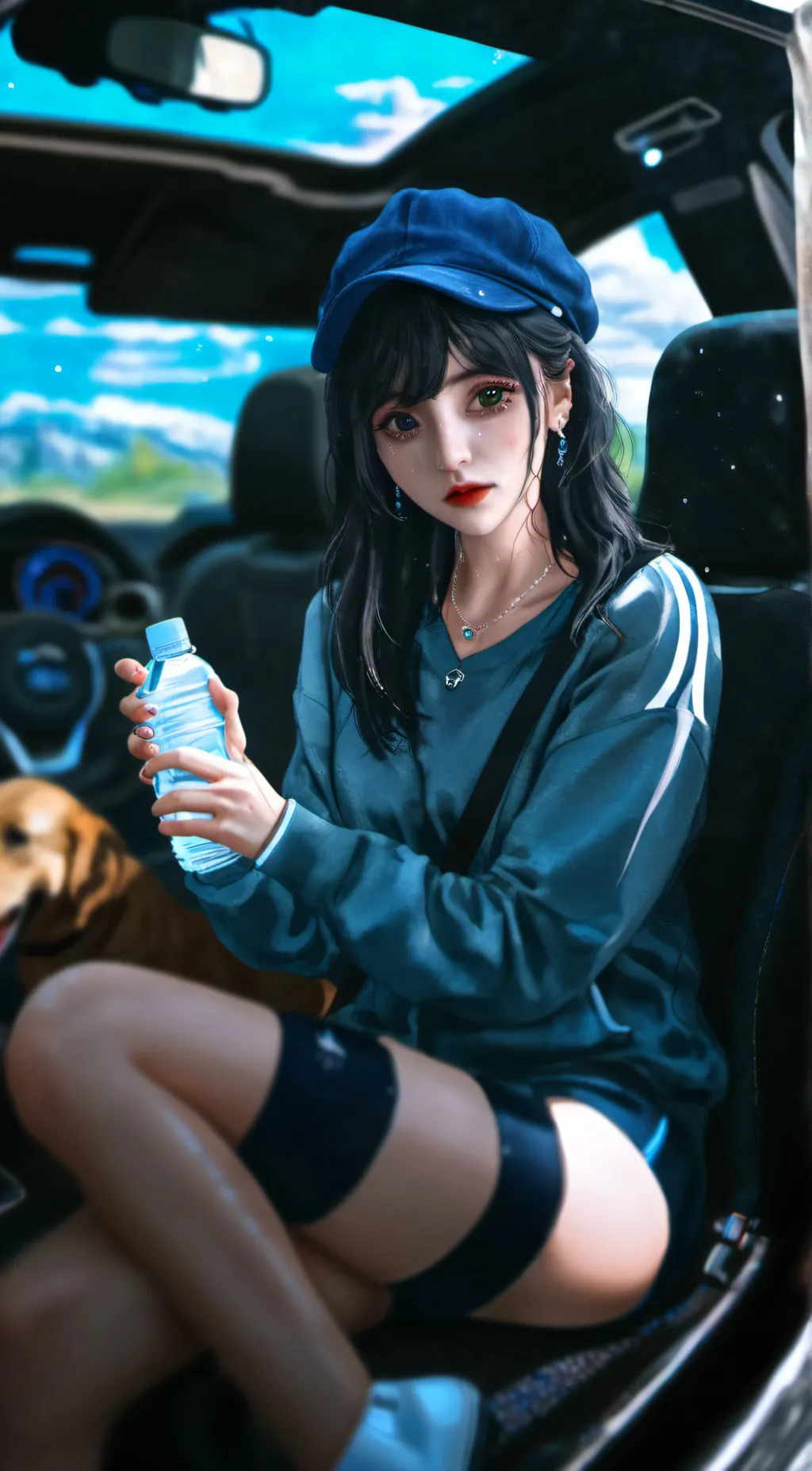 ai character: lily background