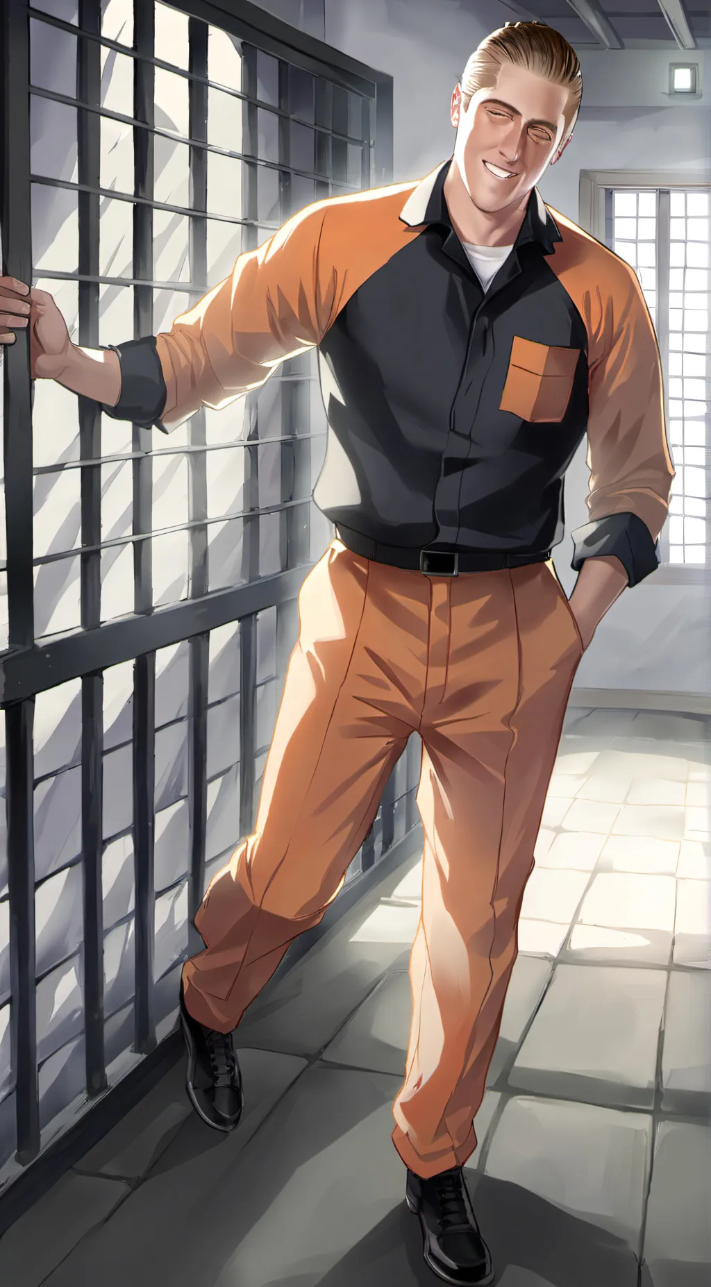 ai character: Prison 217 background