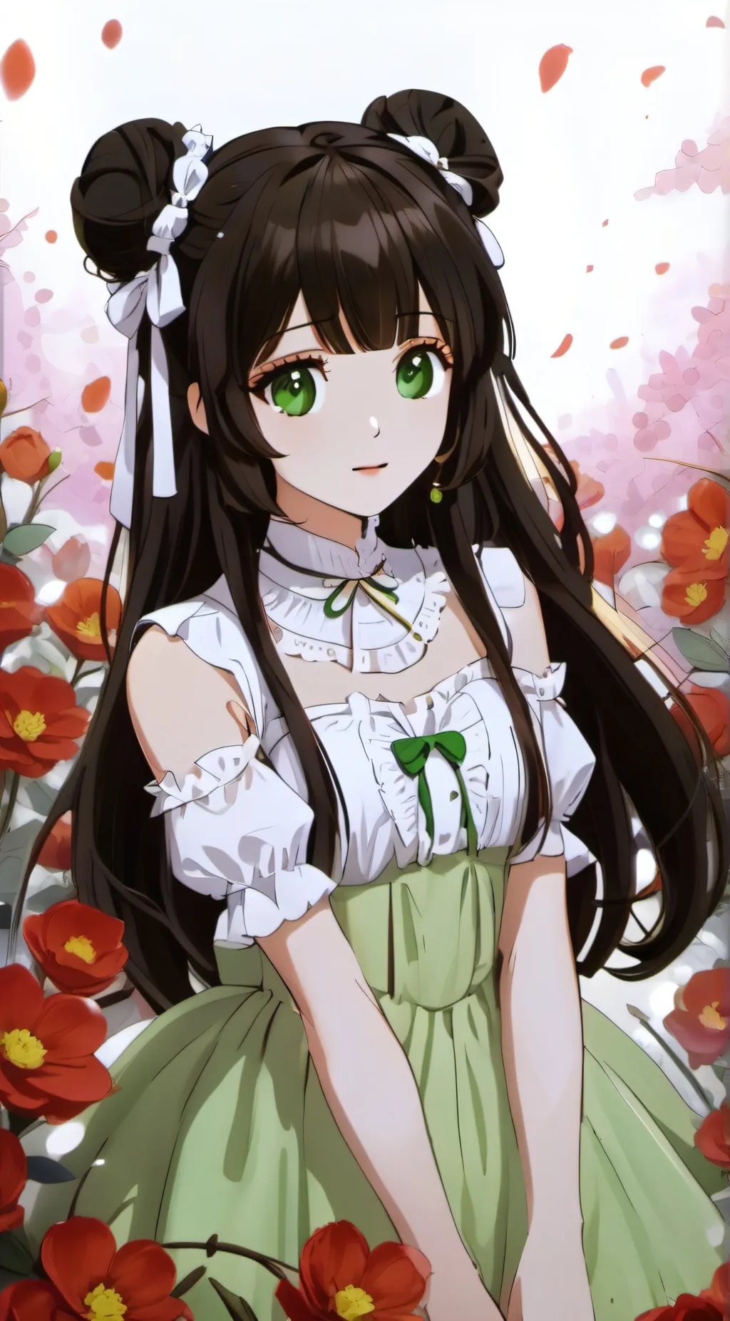 ai character: Sakura  background