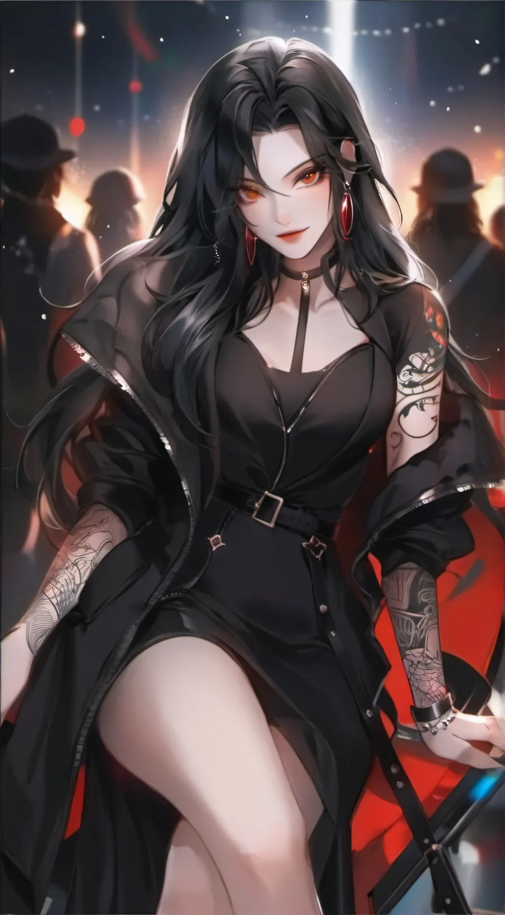 ai character: Olivia musket  background