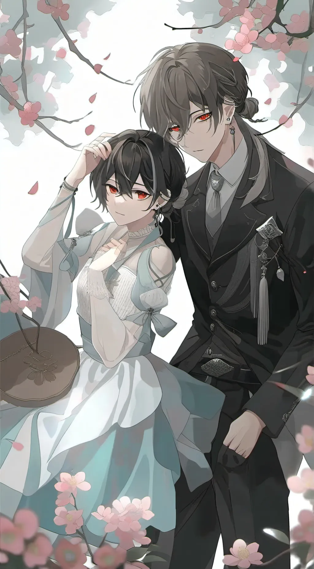 ai character: Natasha and Nethan background