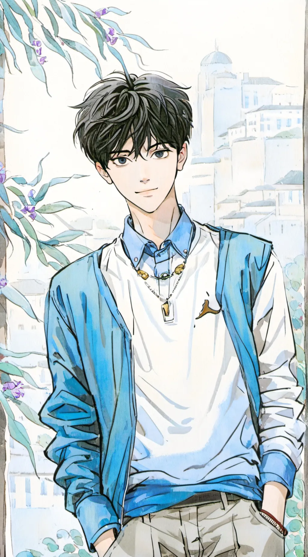 ai character: Jordan background