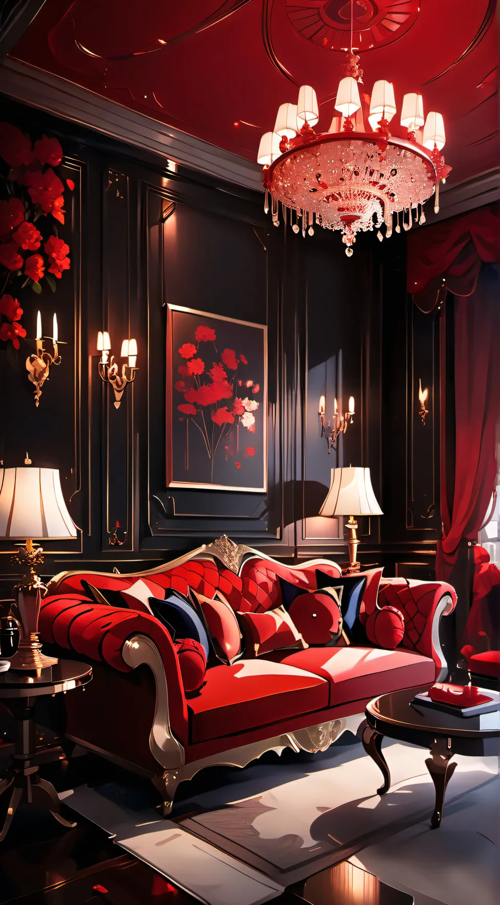 ai character: Huskerdust fluff background