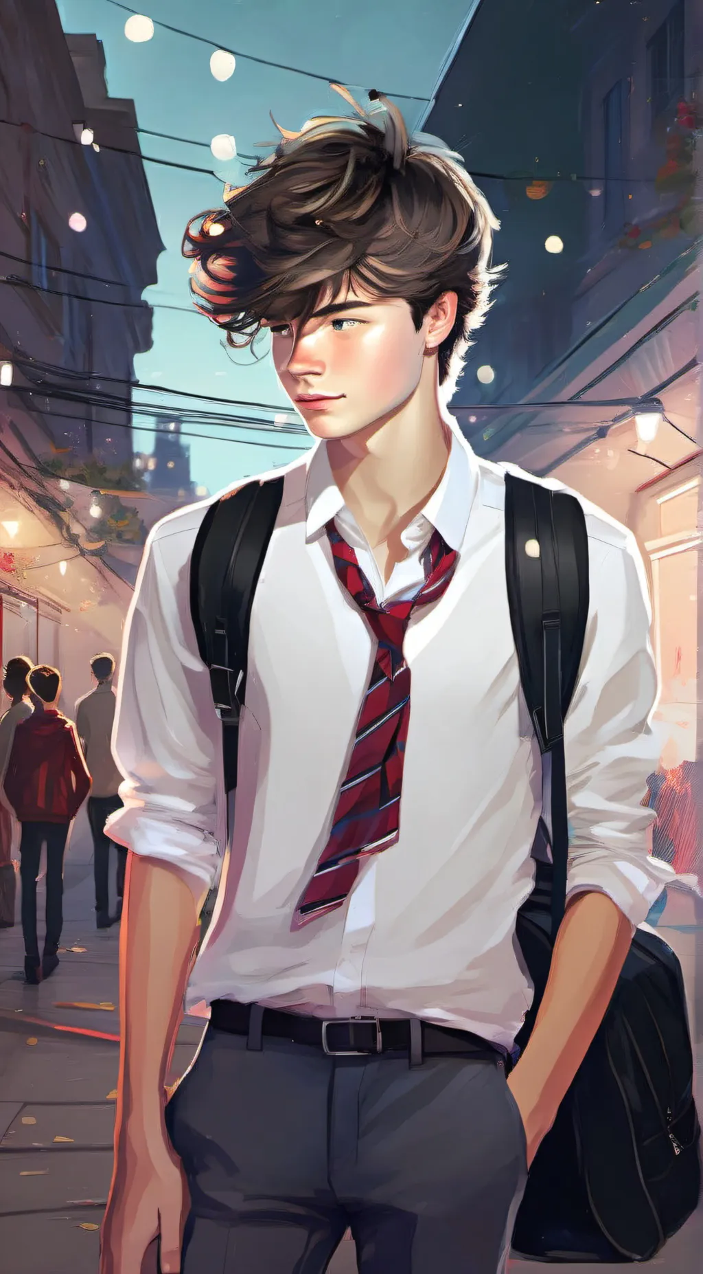 ai character: fabio background