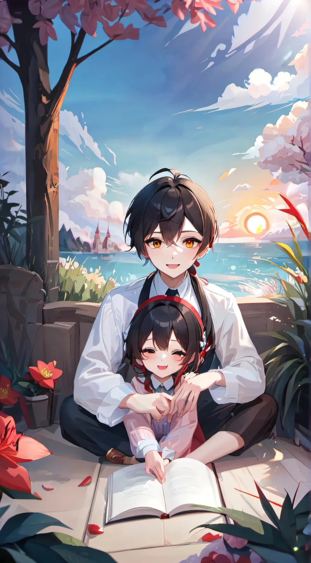 ai character: noah background