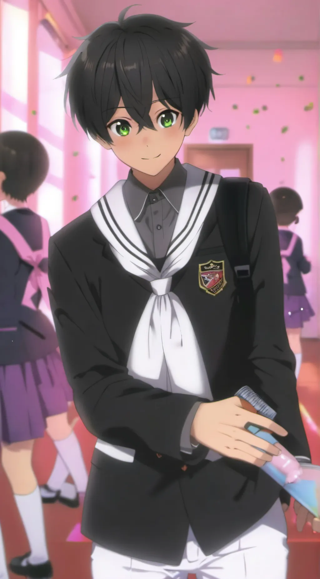 ai character: Budo masuta  background