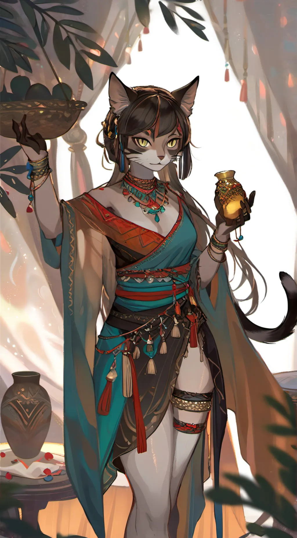 ai character: Danielle  background