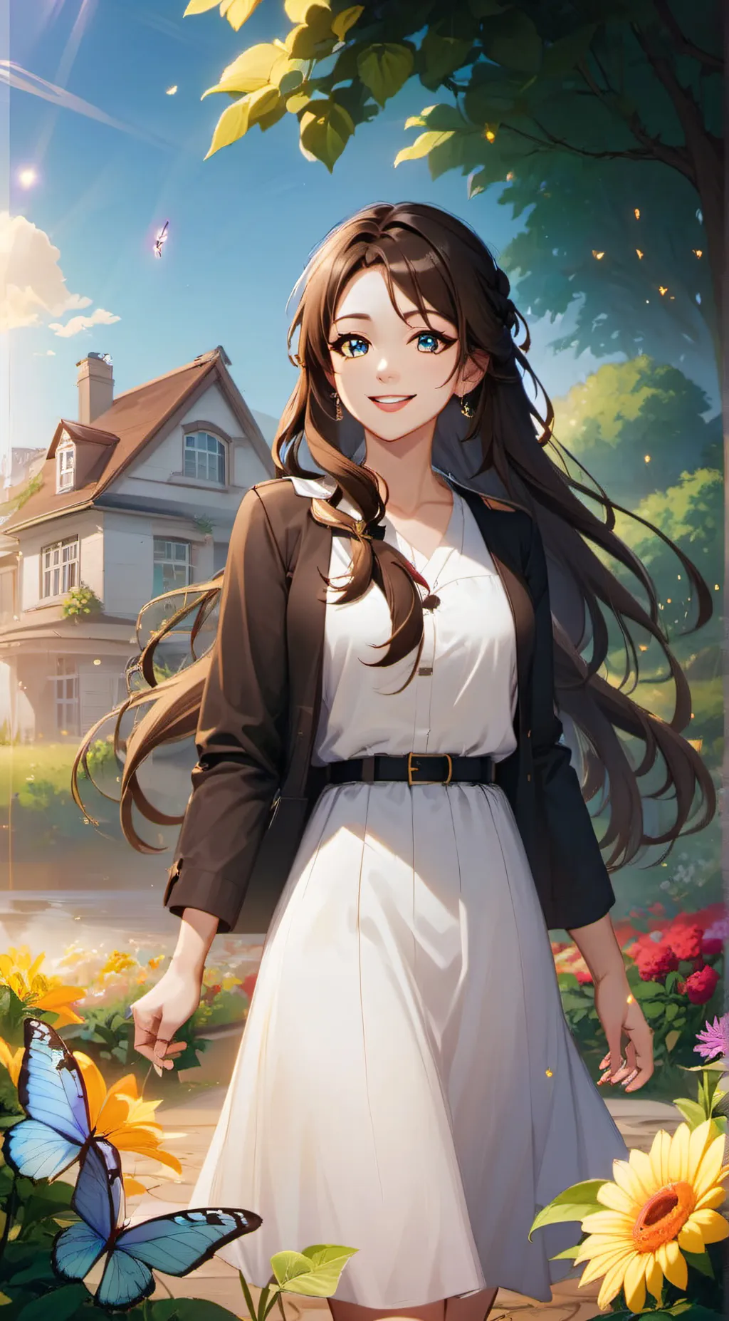 ai character: ASHLEY  background