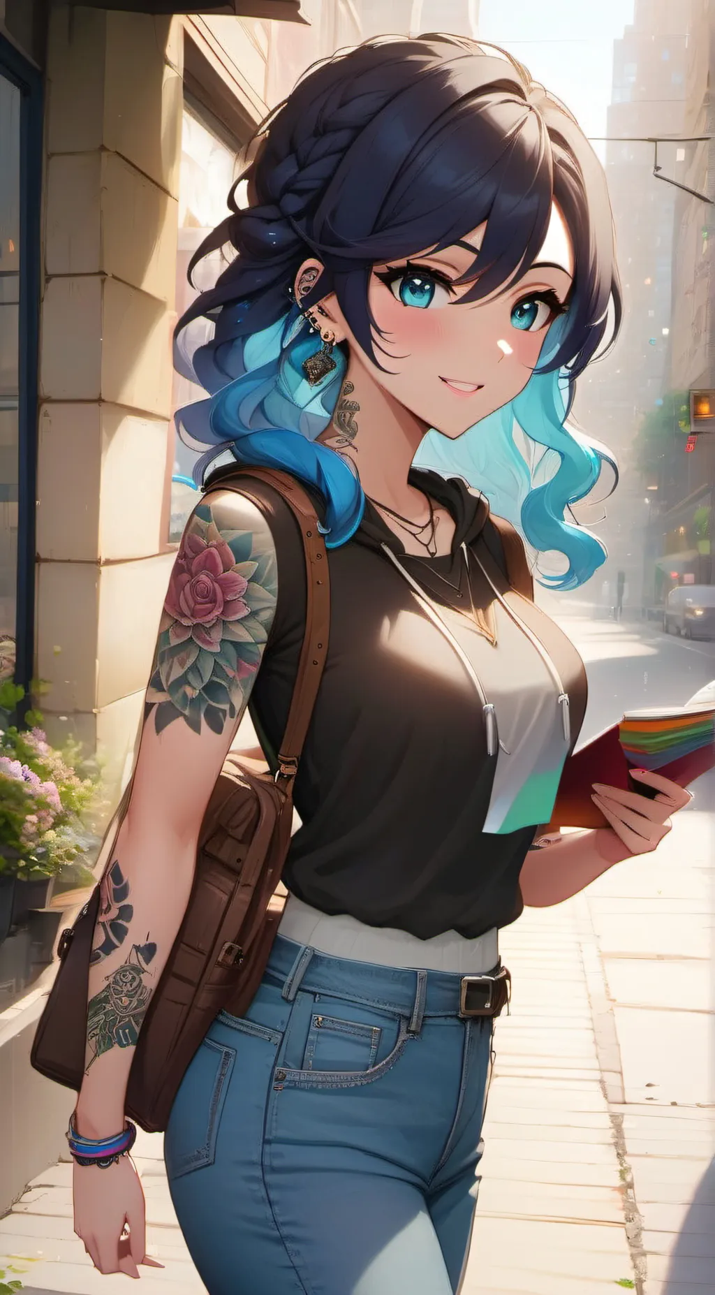 ai character: Emily  background