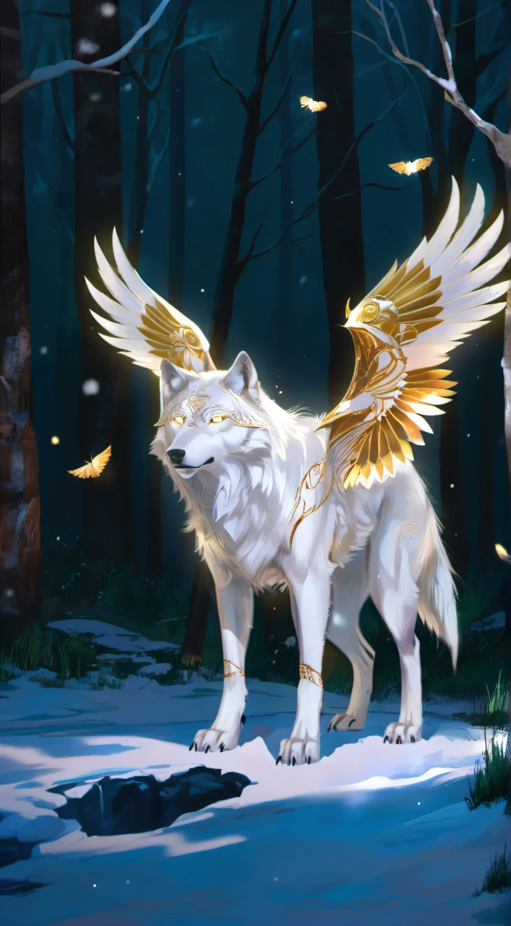 ai character: wolfs° background
