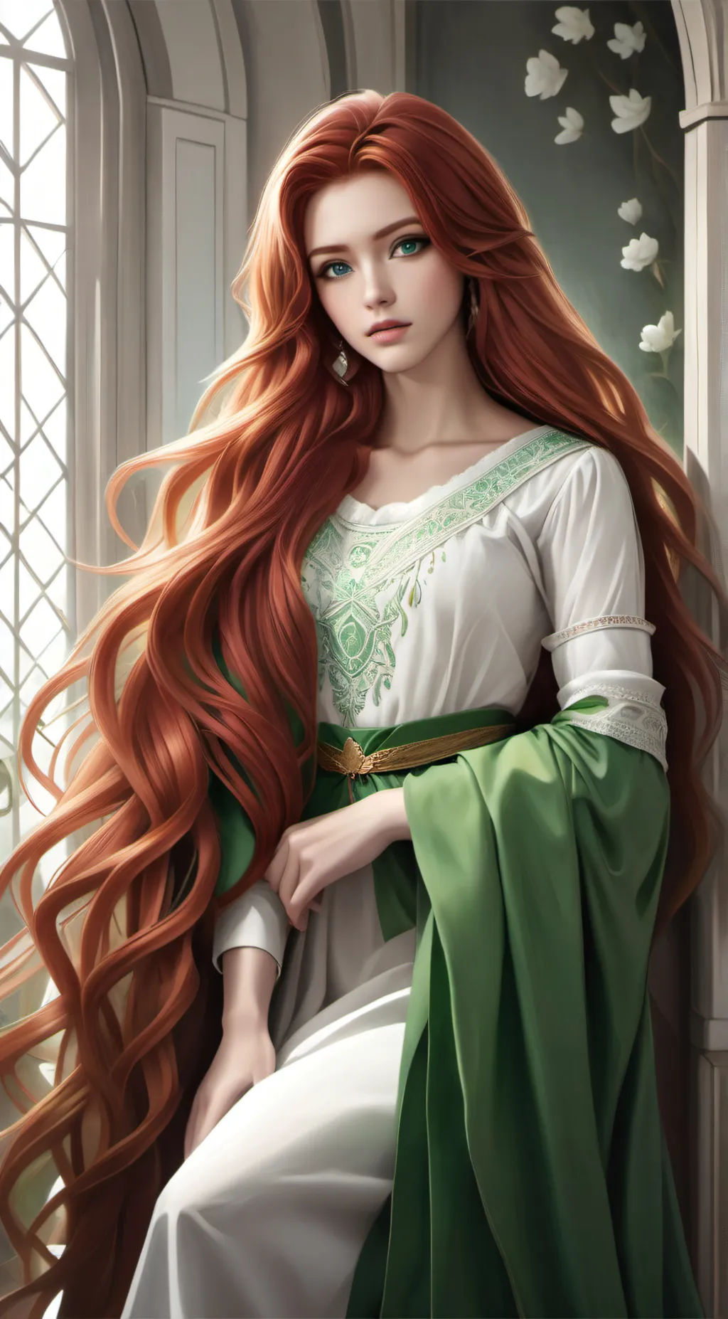 ai character: Aria background