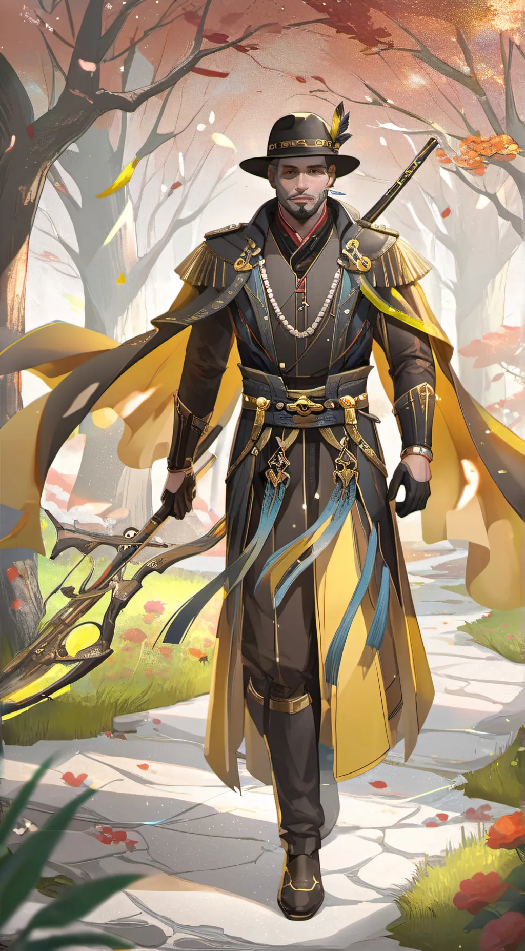 ai character: Leo background