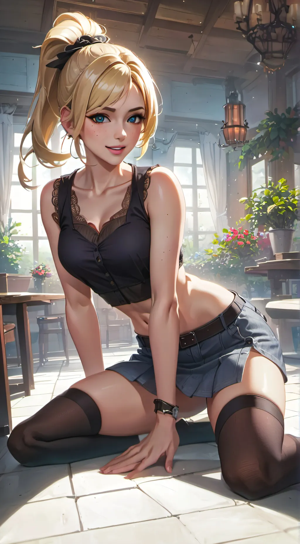 ai character: Rebecca background