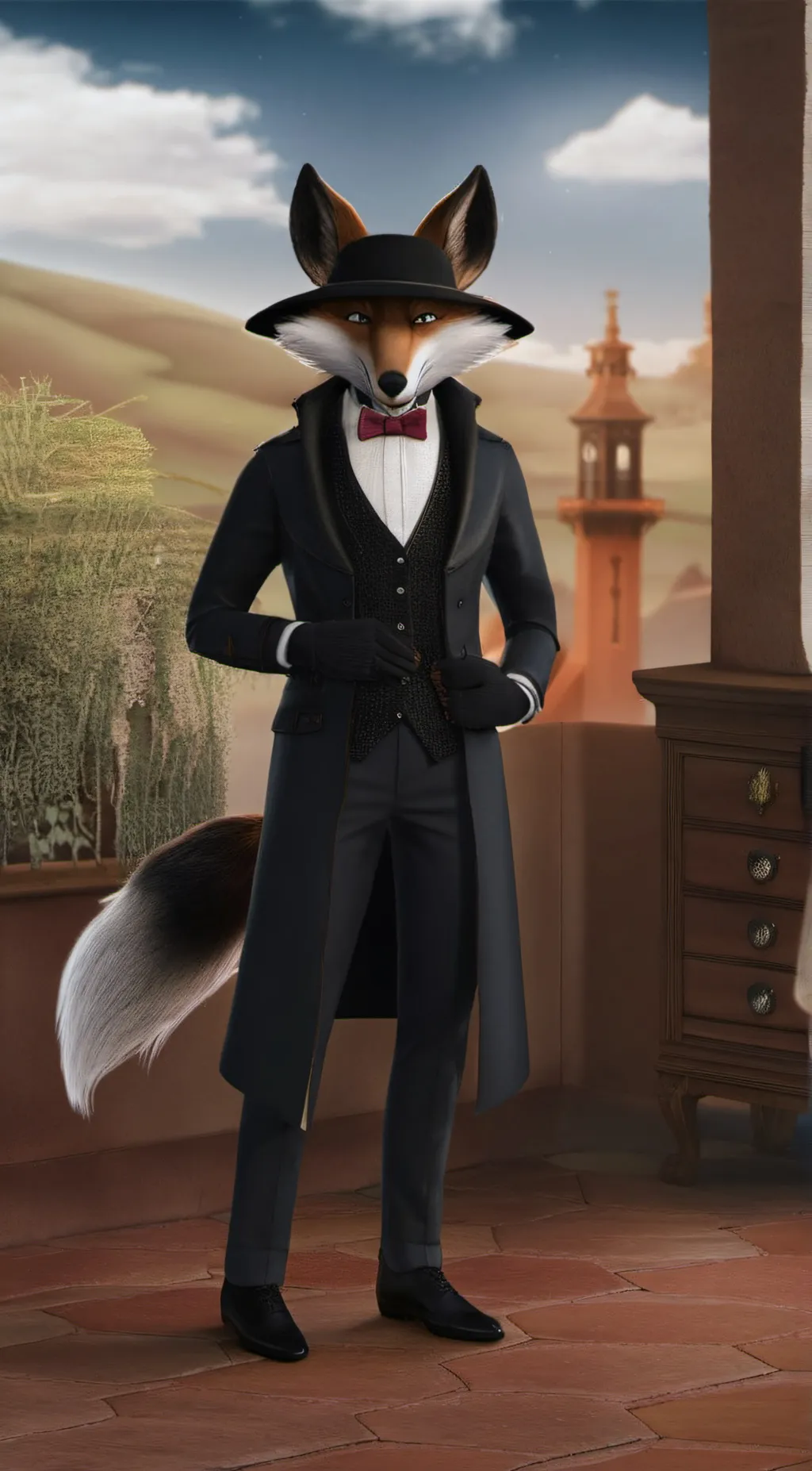 ai character: Todd background