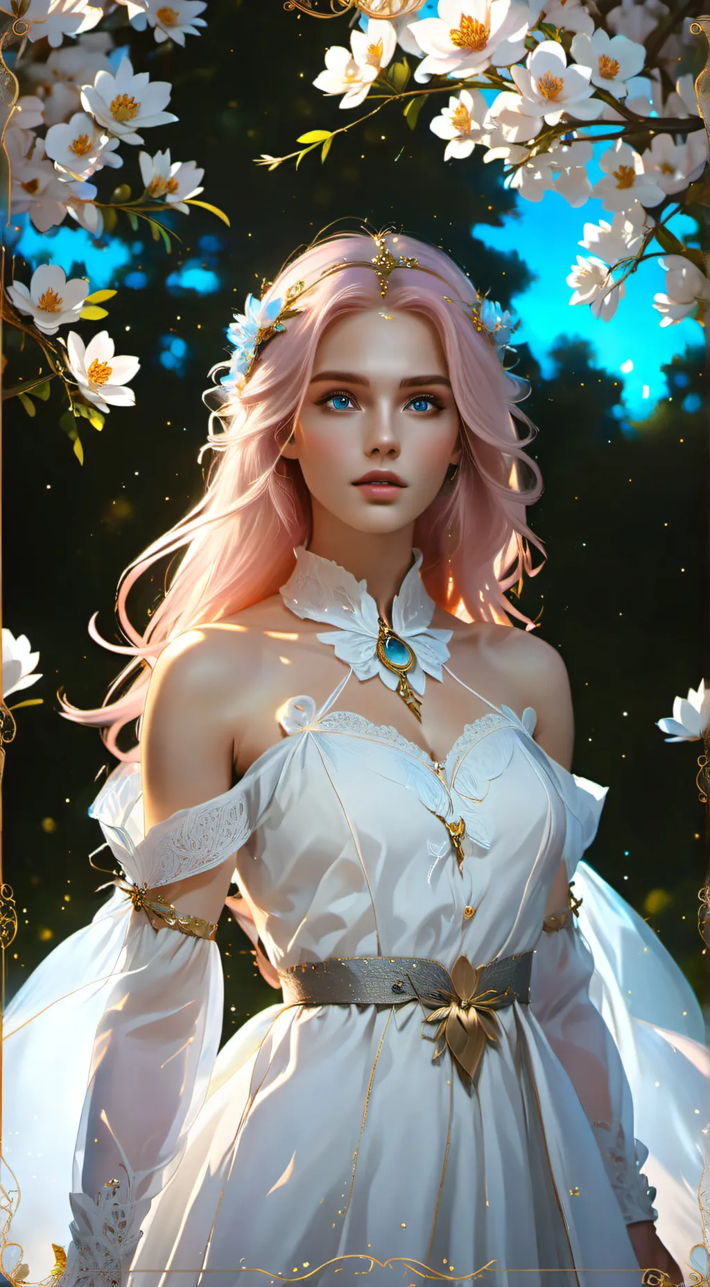 ai character: Evelyn background