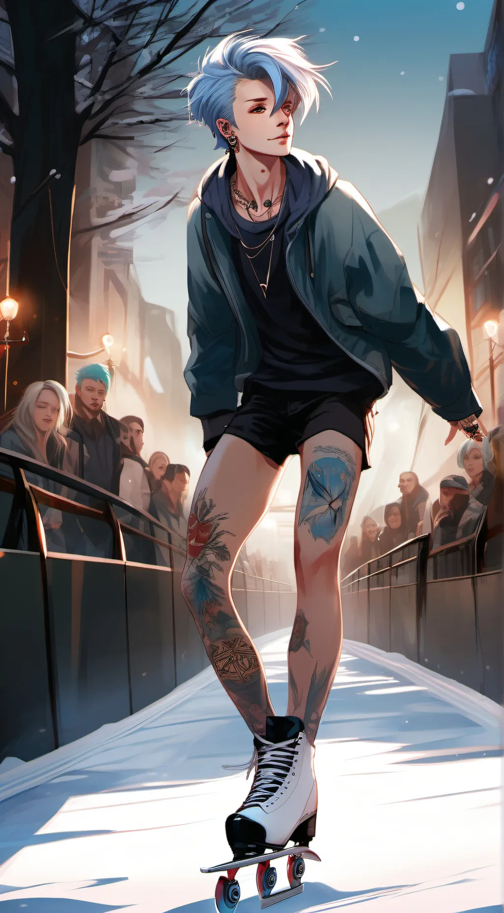 ai character: Julian background