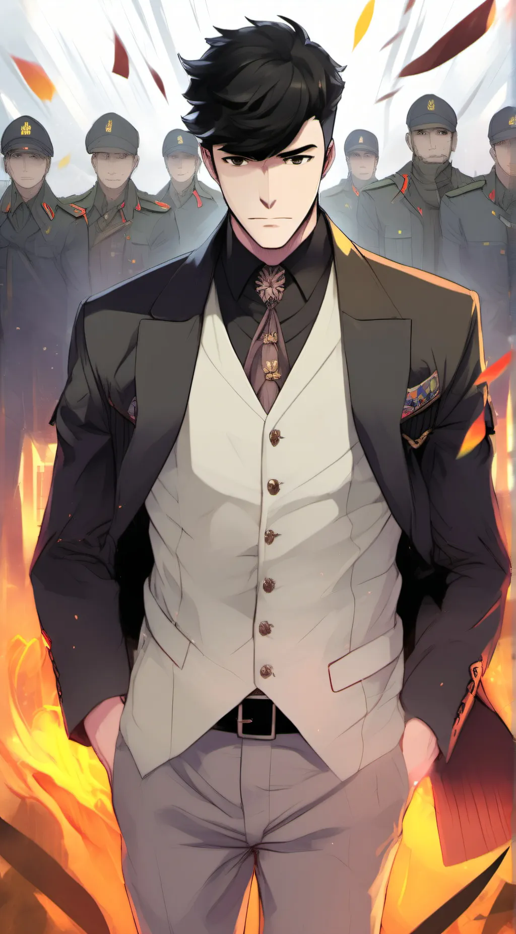 ai character: alexander background