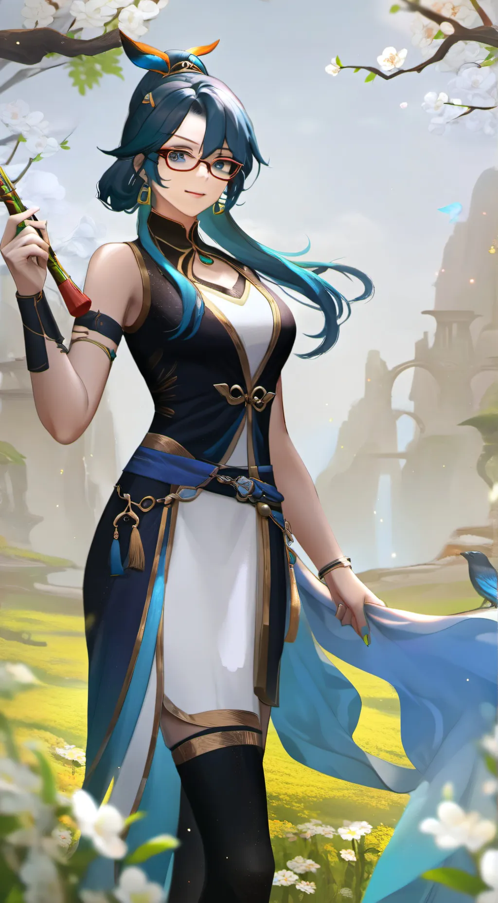 ai character: siraulong gunggong background