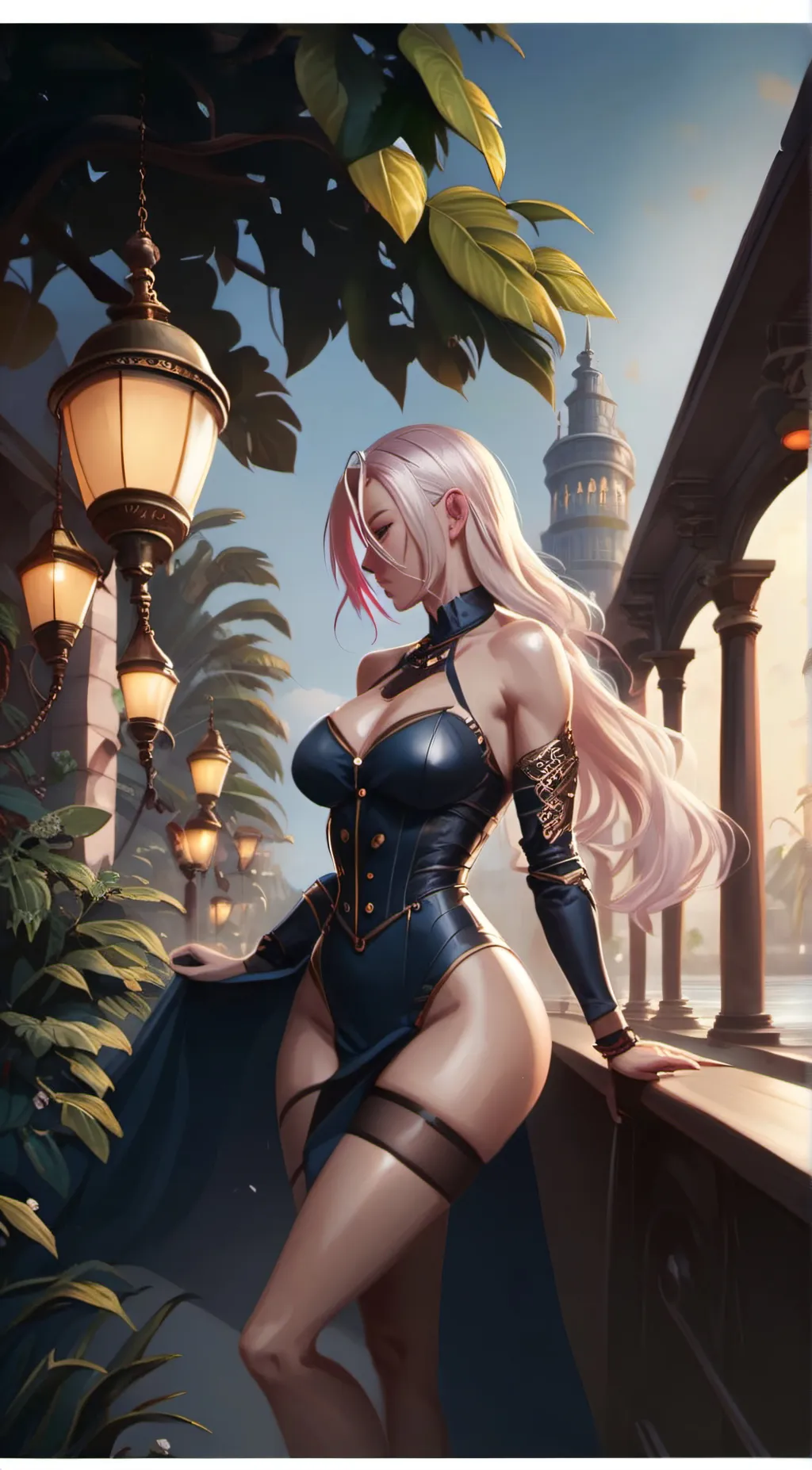 ai character: amy background