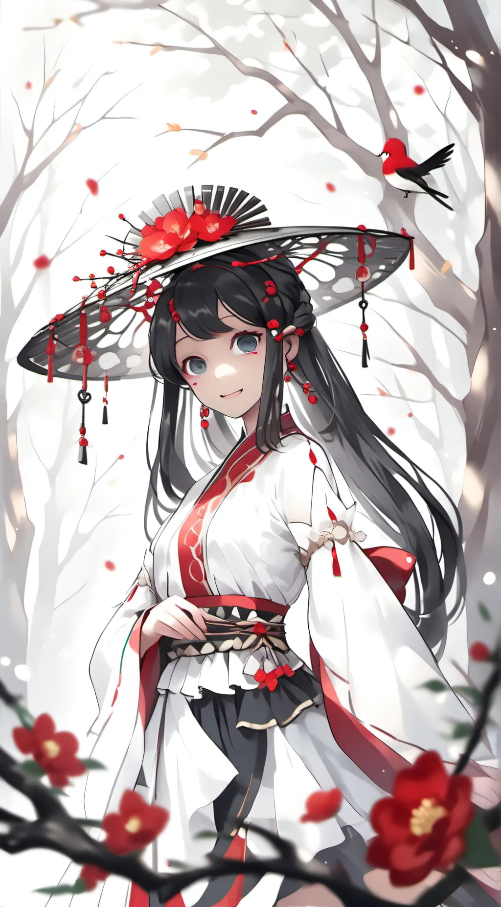 ai character: uni background