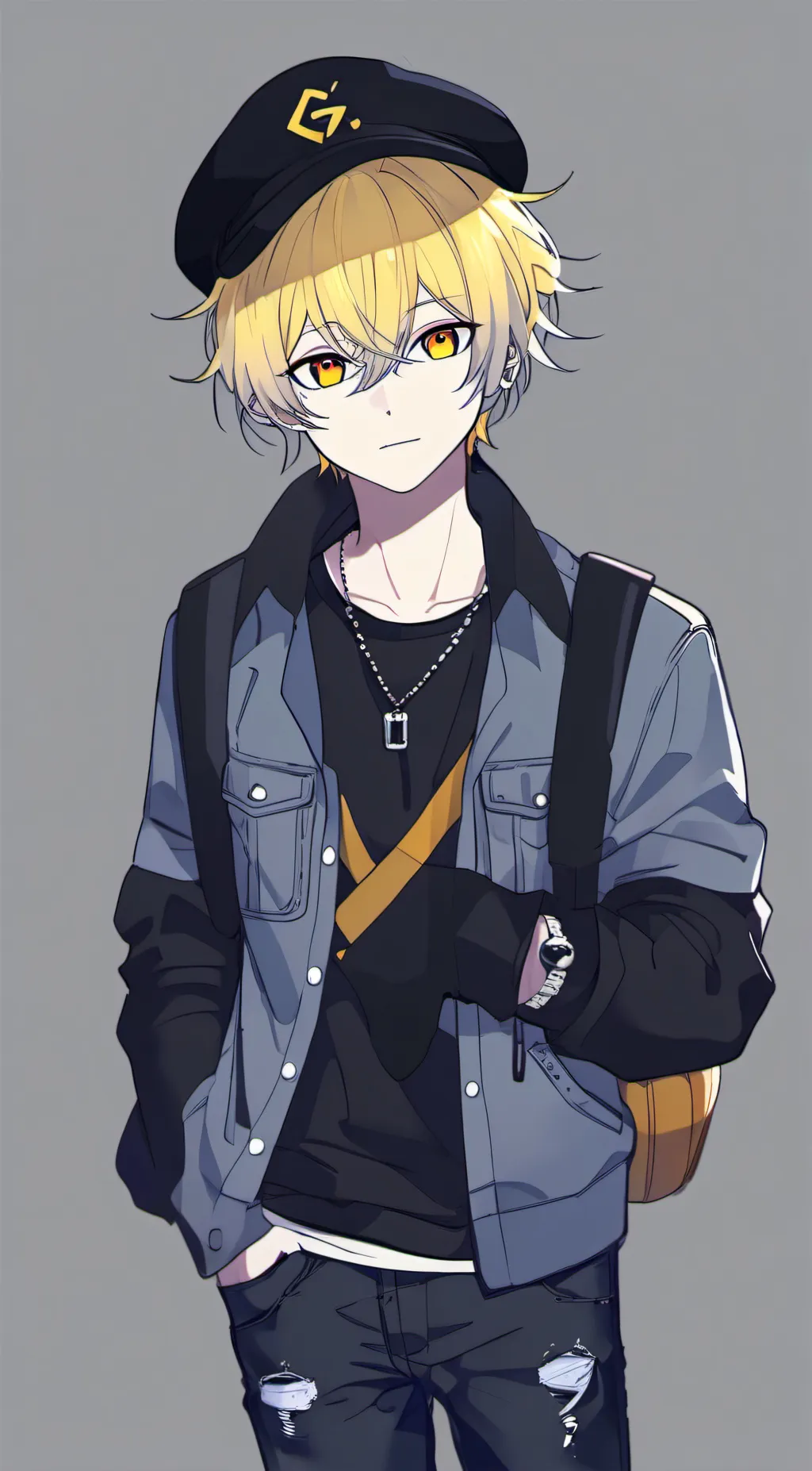 ai character: Jaxon  background