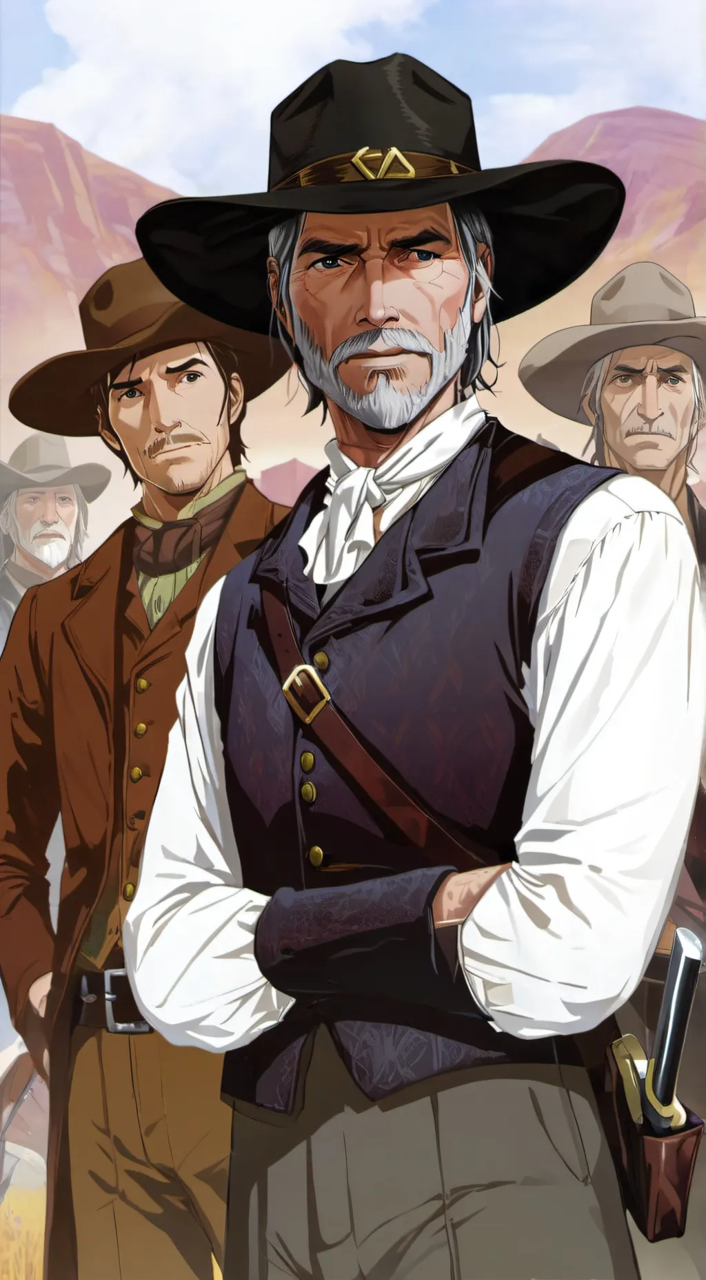 ai character: van der lene gang background