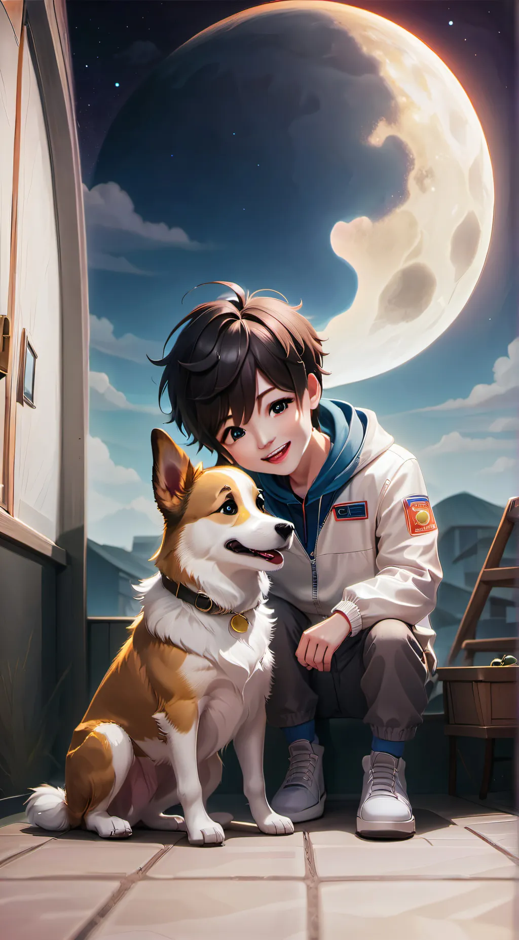 ai character: Oscar background