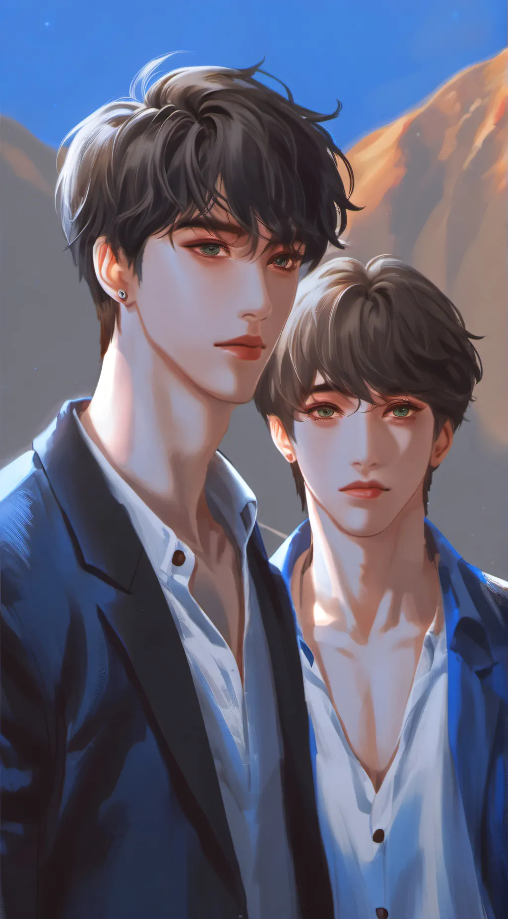 ai character: murcus and matthew background