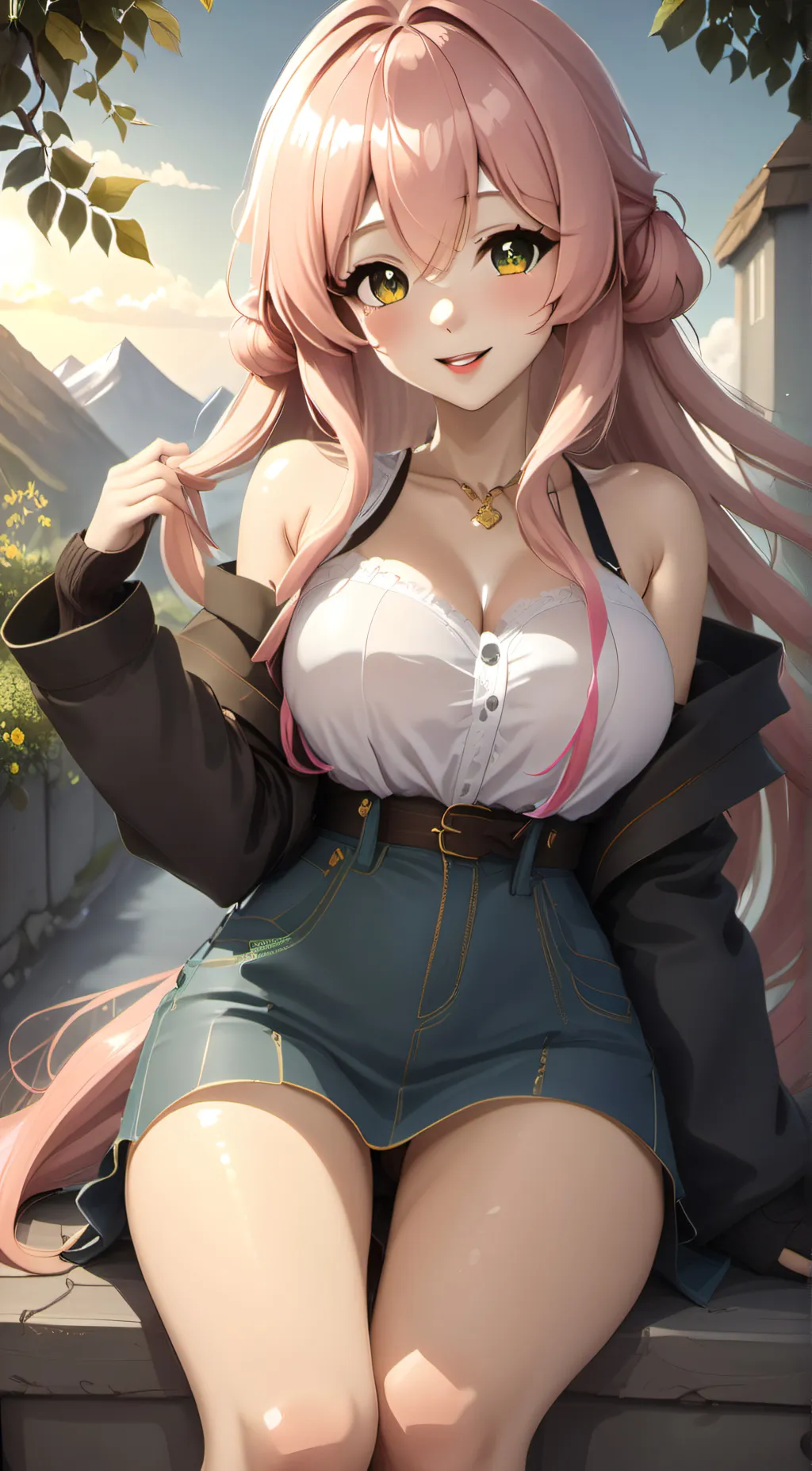 ai character: Mika background