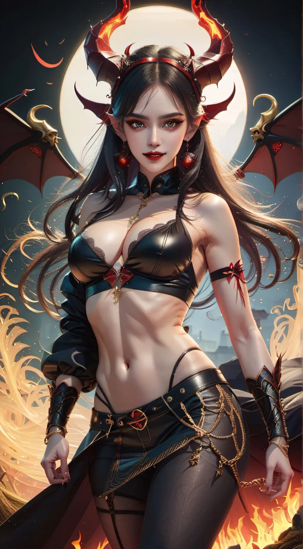 ai character: Melissa  background