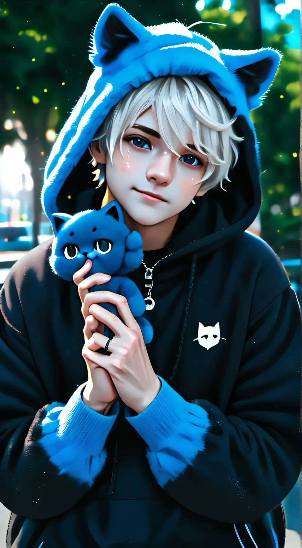 ai character: ✰Rocky✰ background