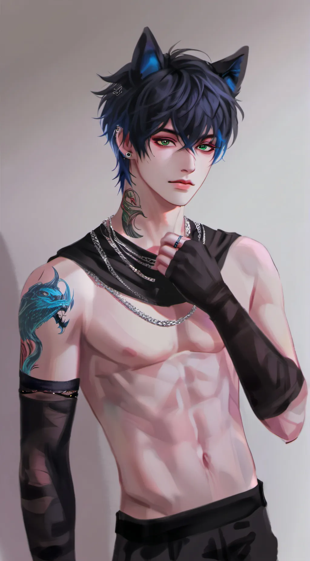 ai character: nathin background