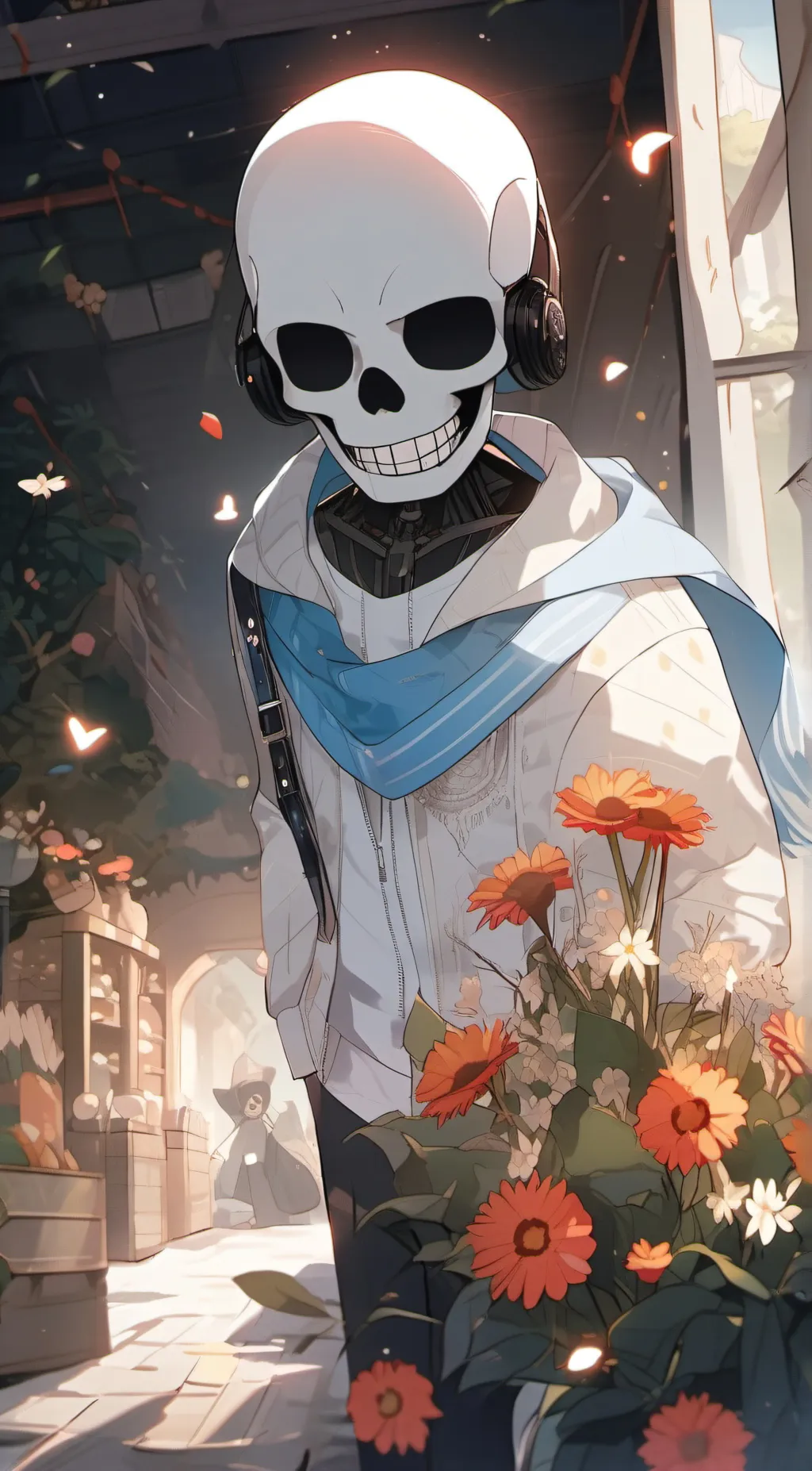 ai character: Undertale Fantasie background