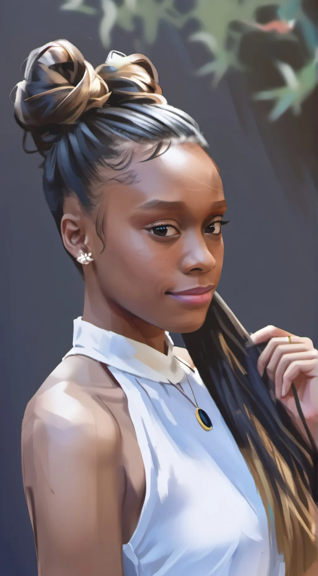 ai character: Ella B background