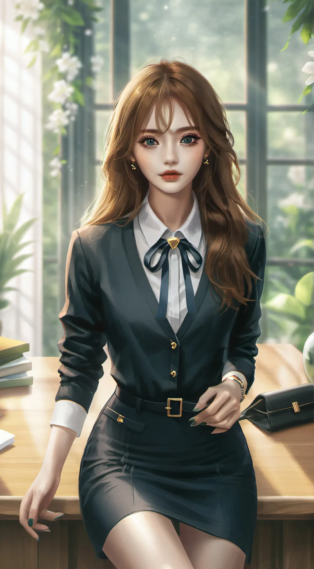 ai character: sofia background