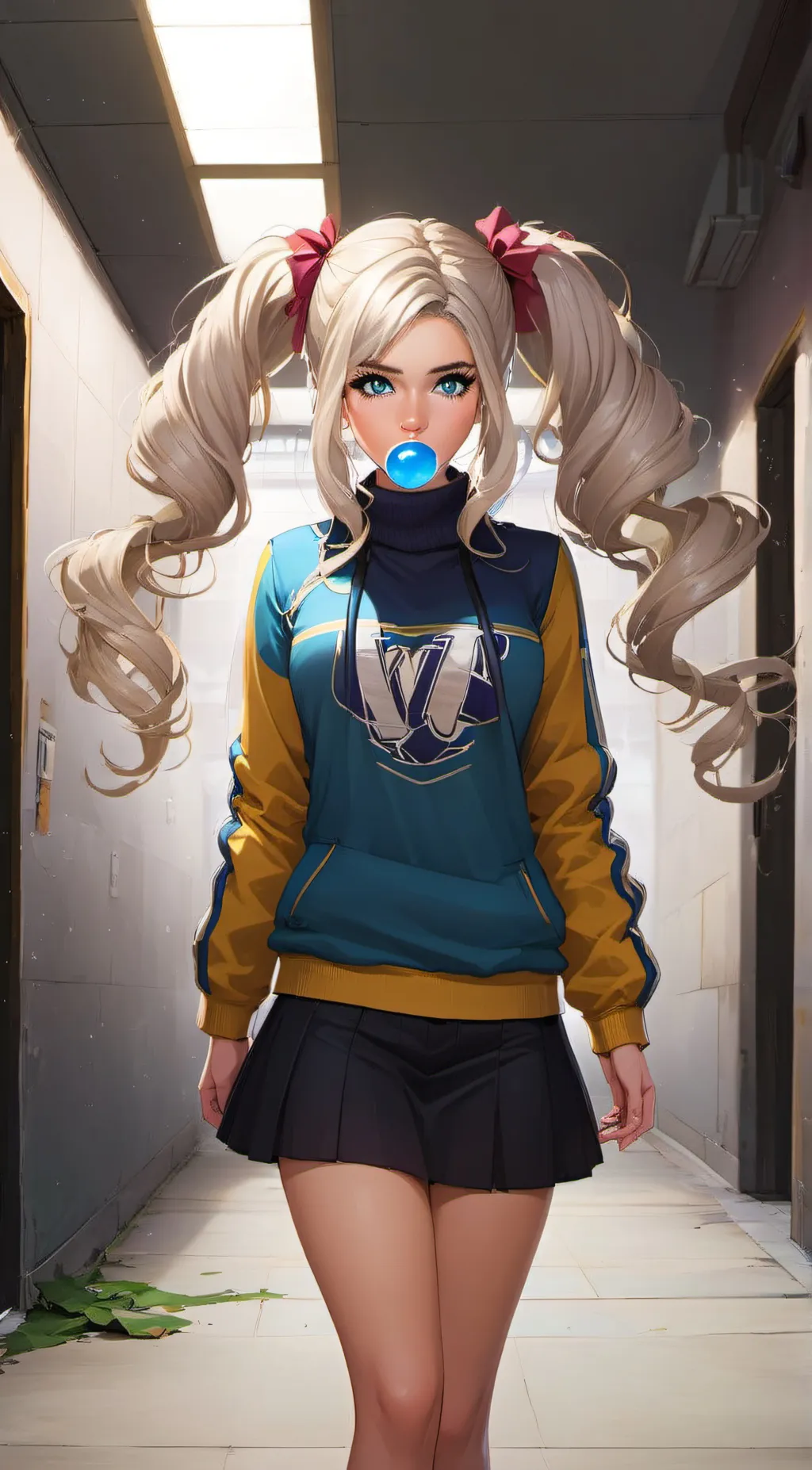 ai character: Brittany  background