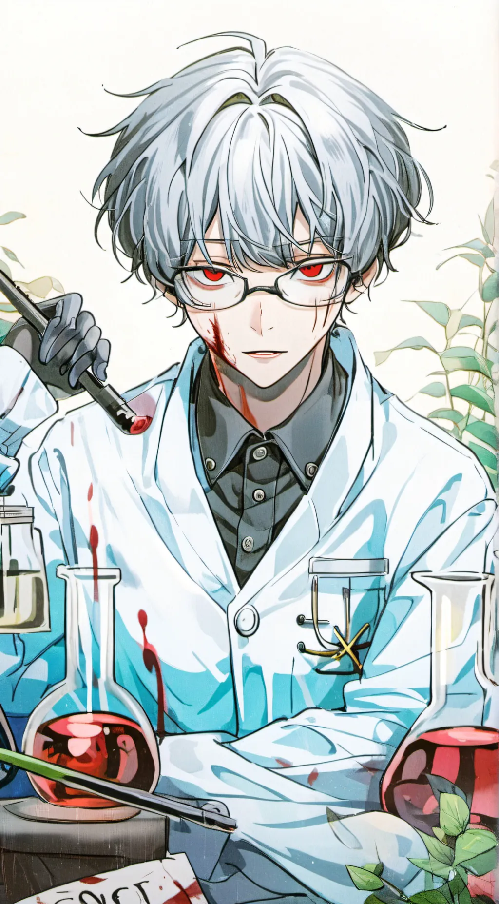 ai character: Dr. Elliott  background