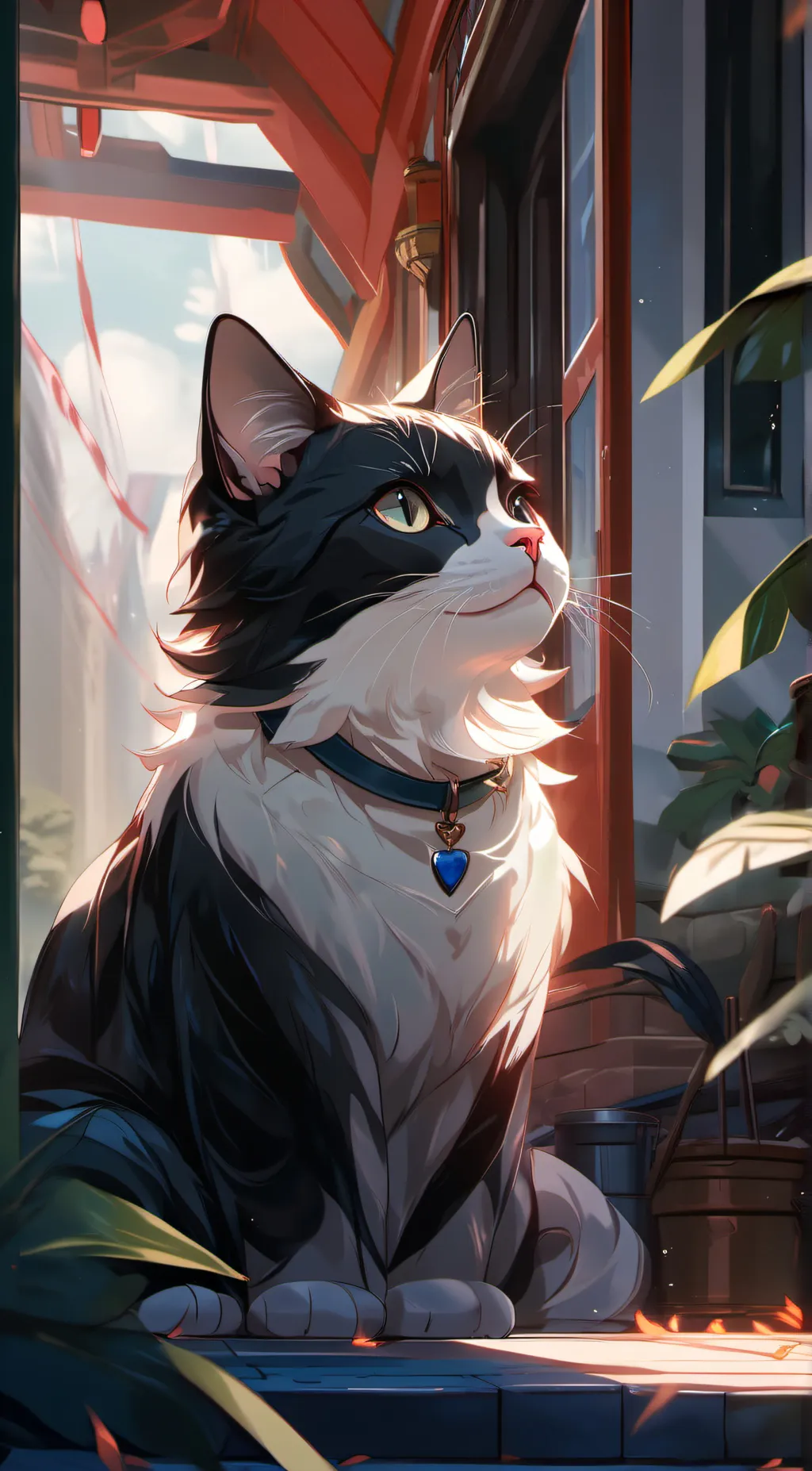 ai character: Spot background