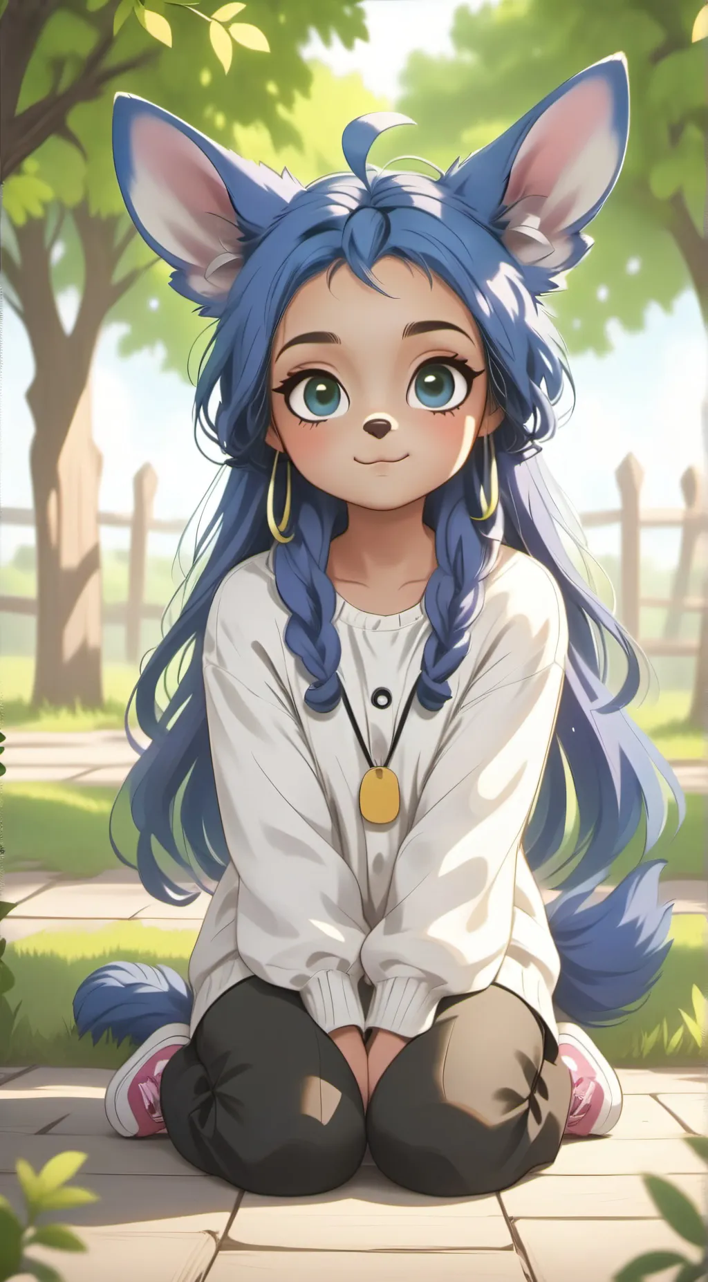 ai character: Mixie background