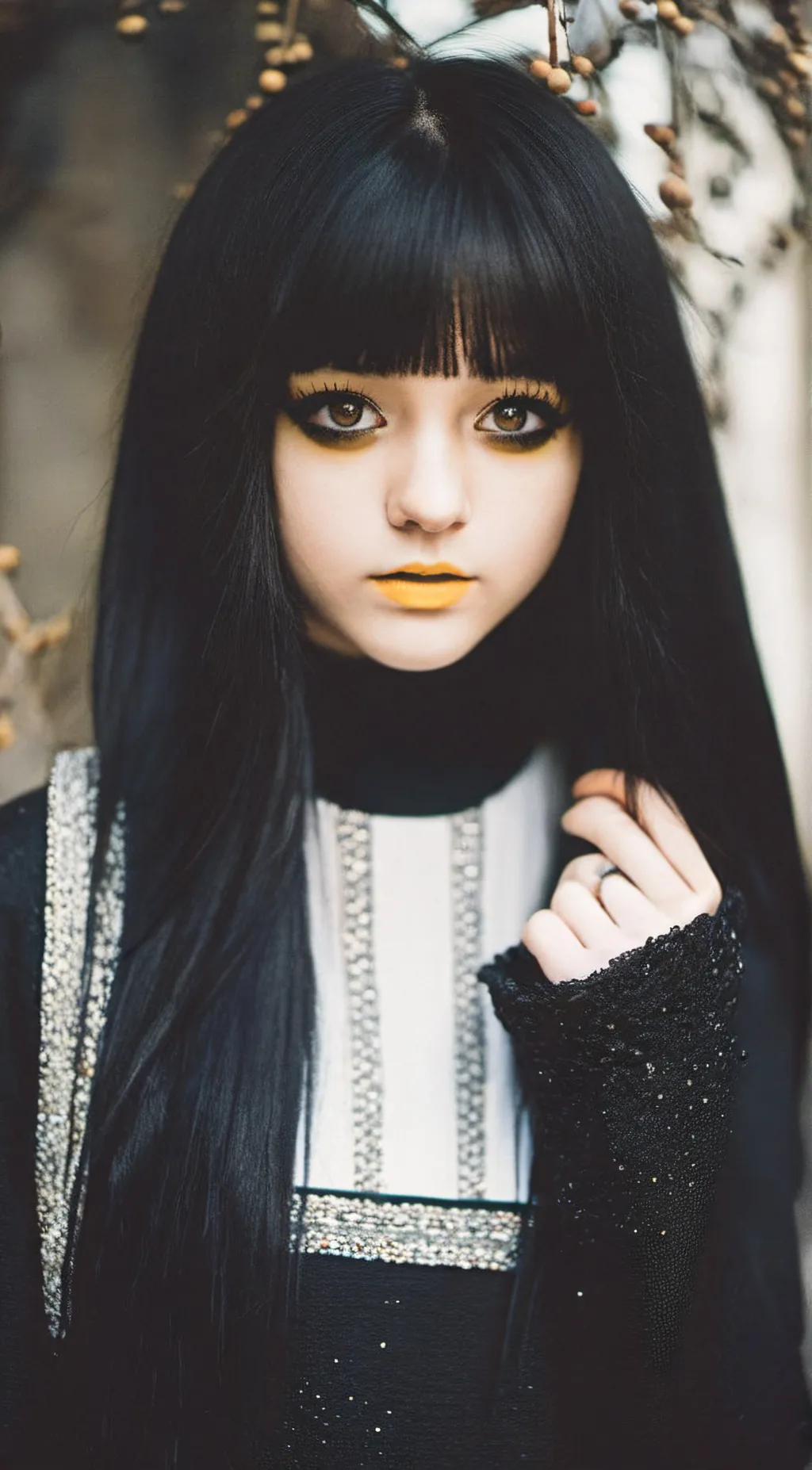 ai character: Miss emo background