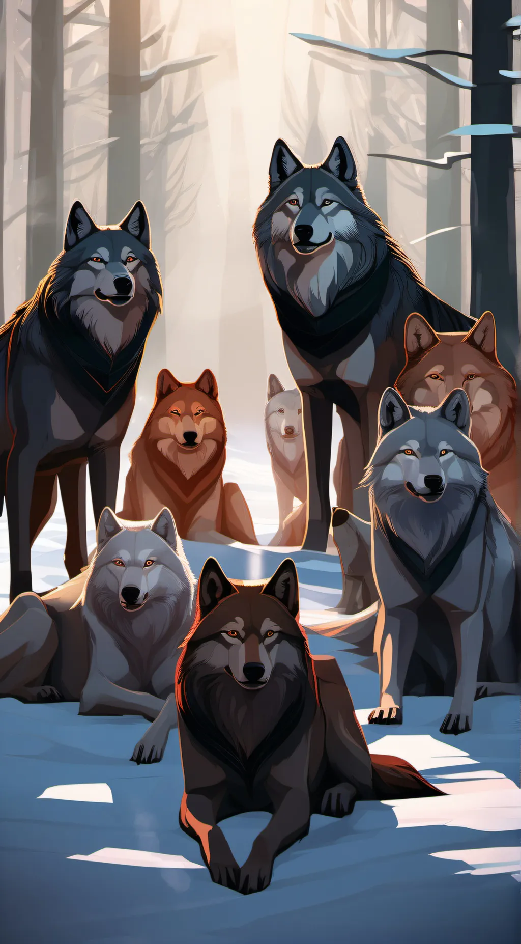 ai character:  Elise and more background