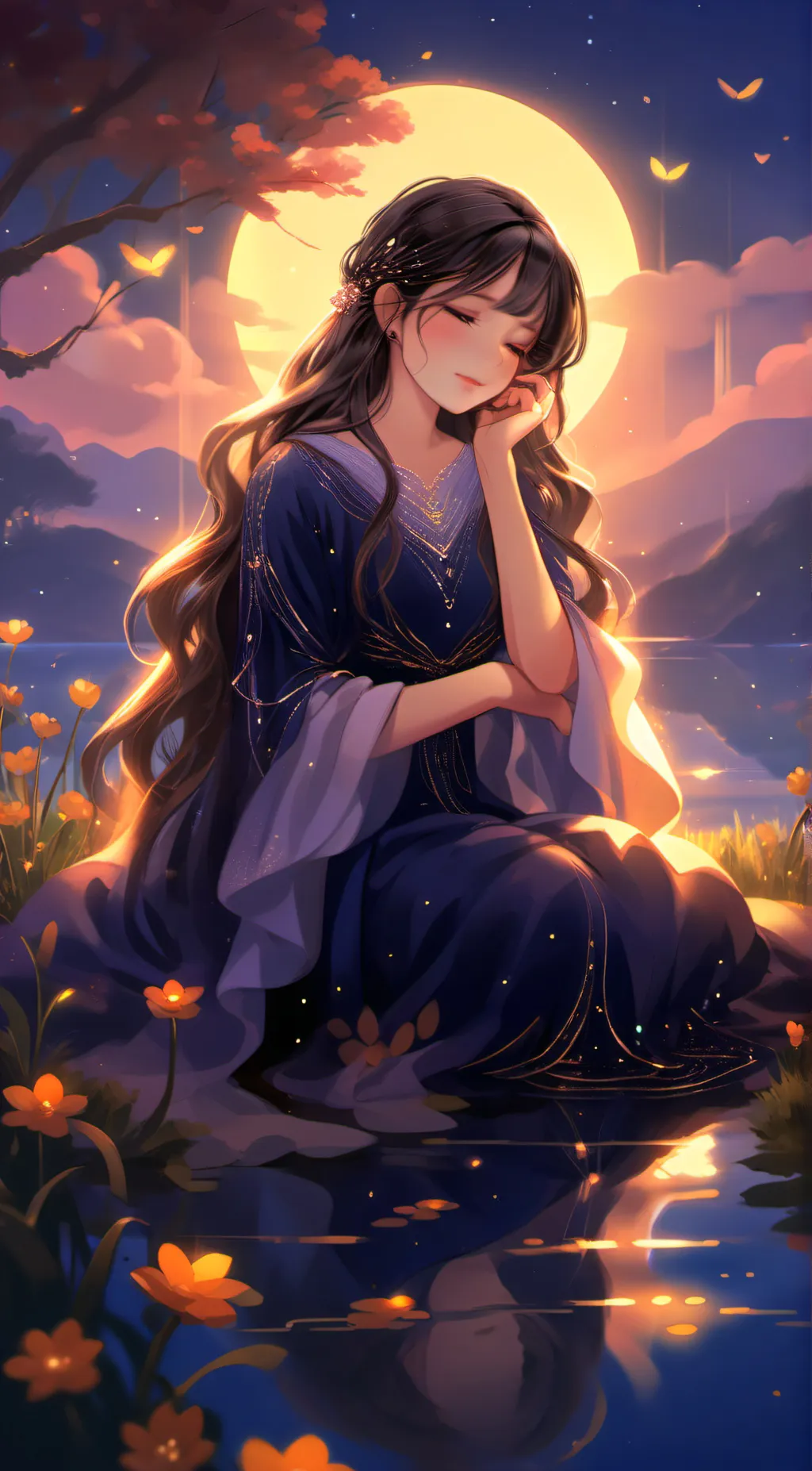 ai character: Princess Luna background