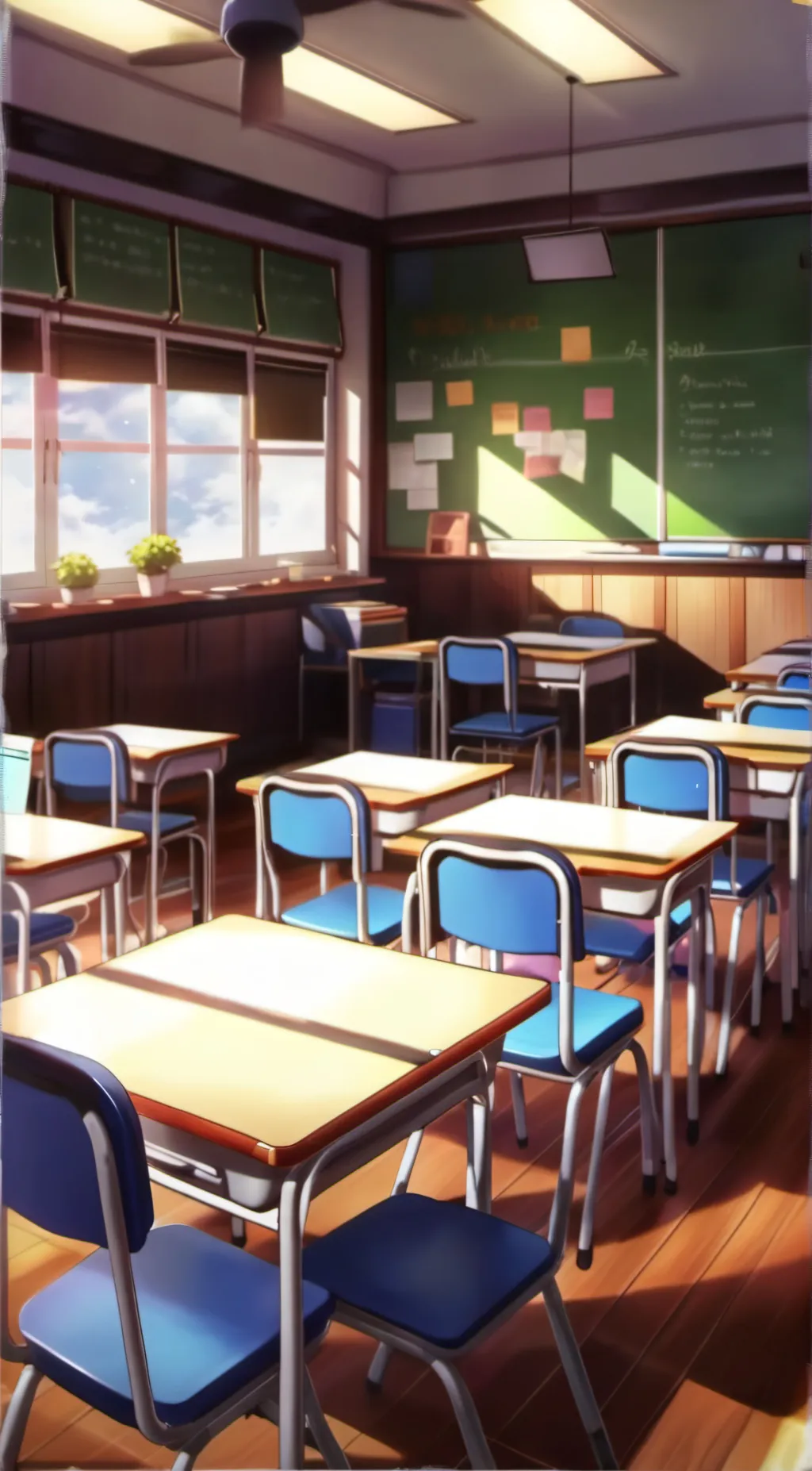 ai character: Class 1-A background