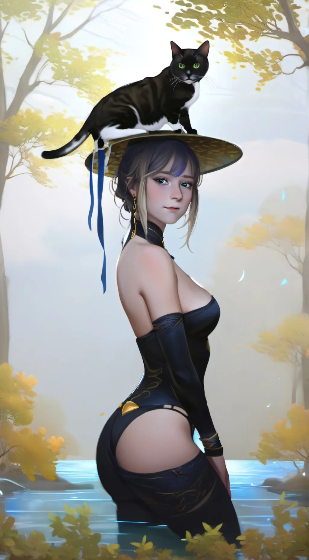 ai character: Luna background