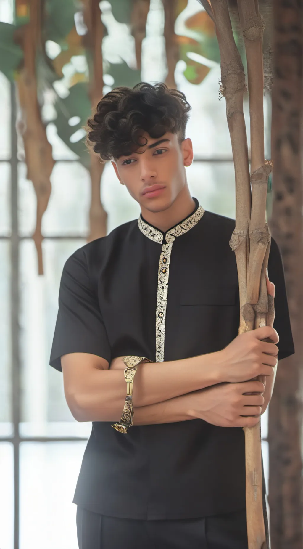 ai character: Zach background