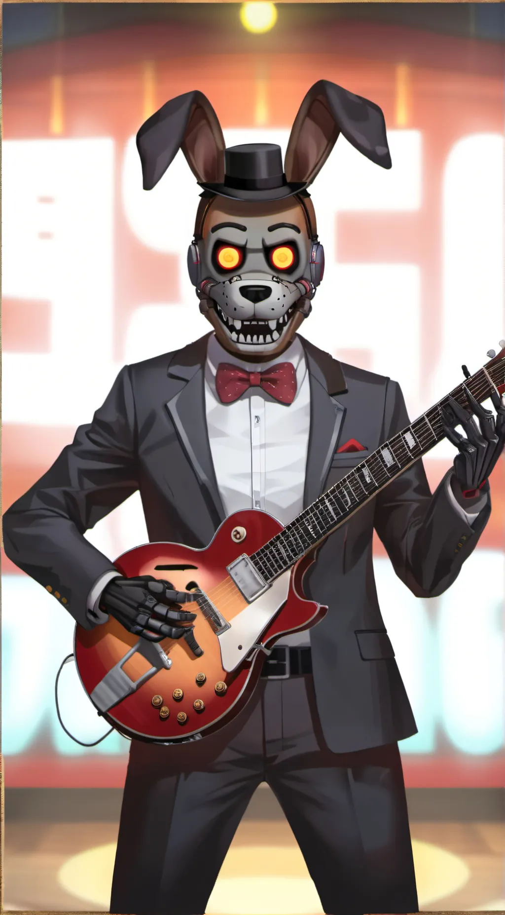 ai character: RXFWAXEF background