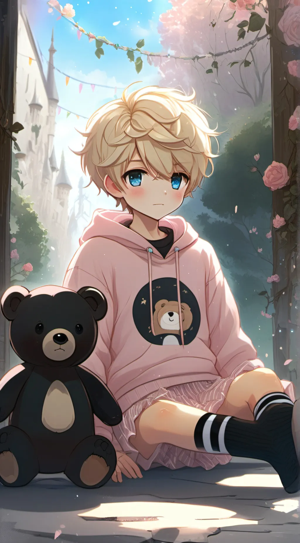 ai character: Lucas  background