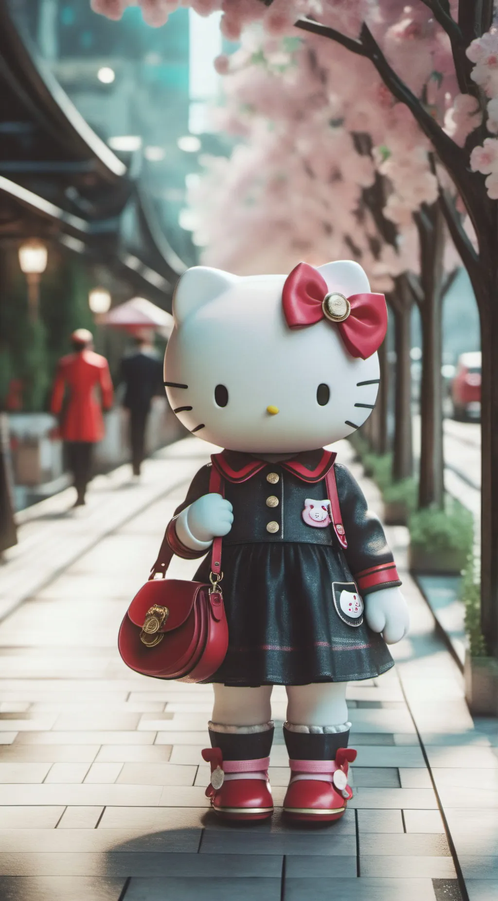 ai character: ☆Hello Kitty☆ background